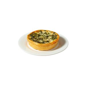 Quiche με Σπανάκι & Κατσικίσιο Τυρί Ατομικό