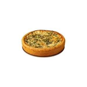 Quiche με Σπανάκι & Κατσικίσιο Τυρί Μεσαίο