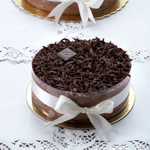 Μους Σοκολάτας με Βάση Μπισκότο