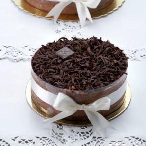 Μους Σοκολάτας με Βάση Μπισκότο