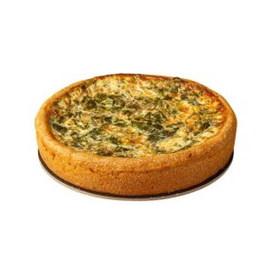 Quiche Lorraine Σπανάκι & Κατσικίσιο Τυρί Μεγάλη